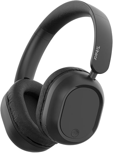 Wireless Bluetooth Headphones for 50H Long ANC Playtime, bluetooth 5.4, Quiet Comfort Headphones, Active Over Ear Noise Cancelling and Mic, USB-C Charging, Deep Bass,