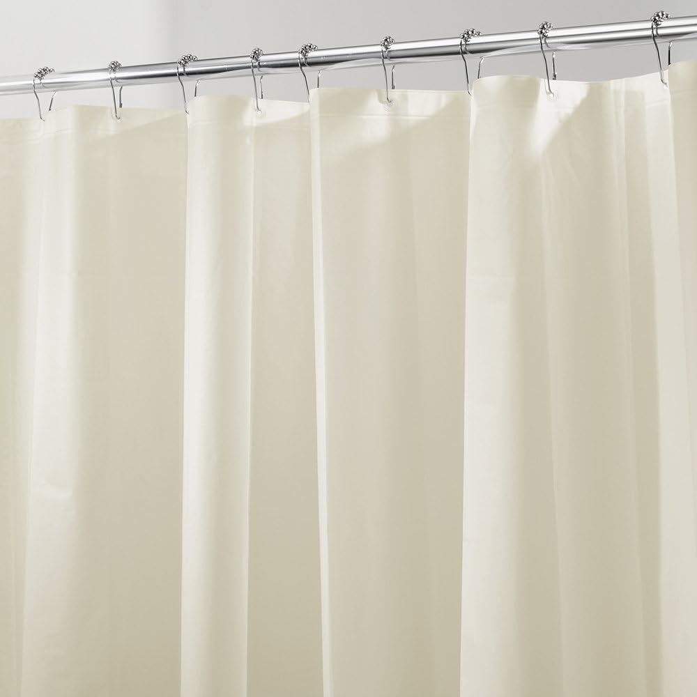 INTERDESIGN SHOWER LINER BEIGE 72X72