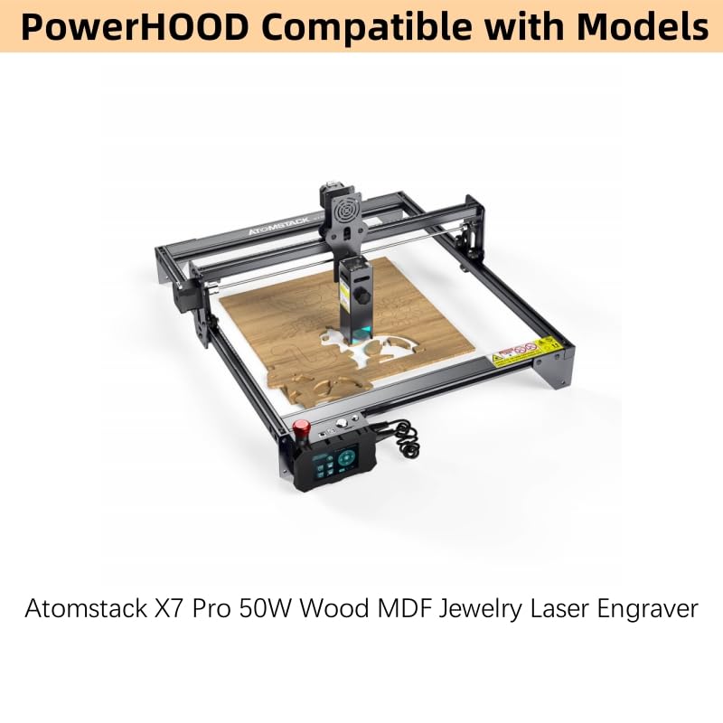 Amazon.com: PowerHOOD 12V AC/DC Adapter Compatible with Atomstack