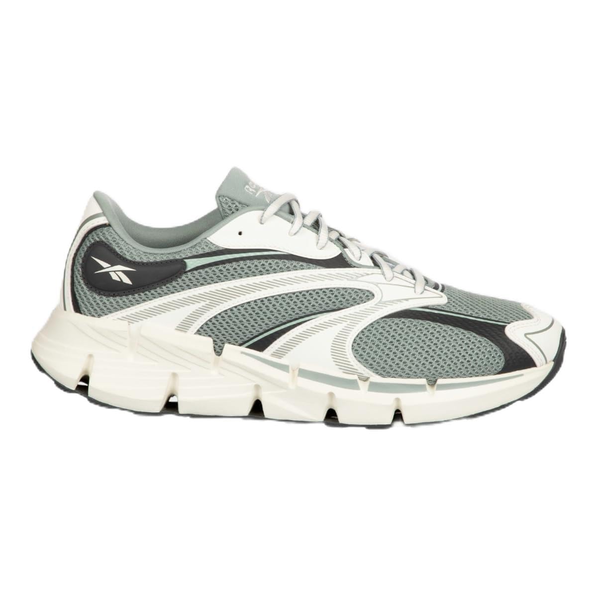 Reebok Unisex Zig HYPNOTICA Trainers, Chalk/Light Fog/Grey 6, 41 EU