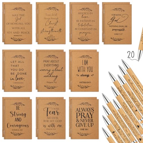 Christian Prayer Journals and Pens