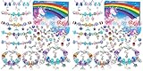 ZOOI Geschenke für Mädchen, Armbänder Selber Machen Kinder, Geschenk Mädchen 5 6 7 8 9 Jahre, Bastelset Kinder ab 6 Jahre Schmuck Basteln Mädchen, Schmuck Selber Machen Set