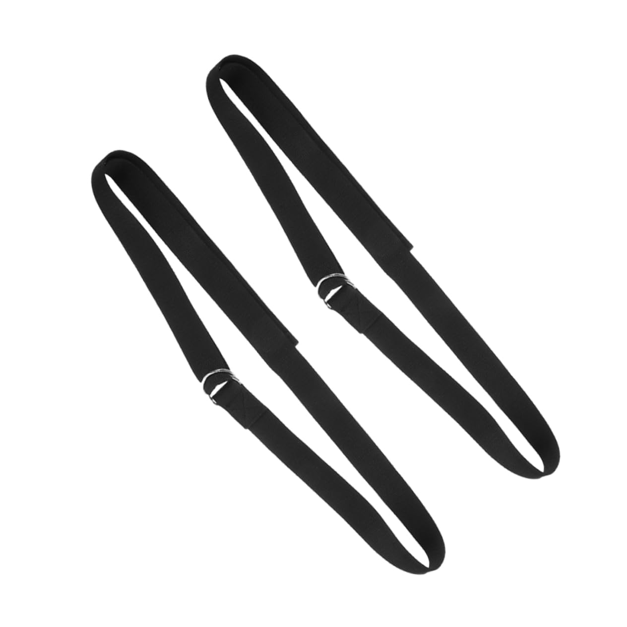 10piezas Correa De Yoga Banda Inelástica De Ejercicio Para Estiramiento y Pilates Accesorio Práctico Para Hogar y Gimnasio