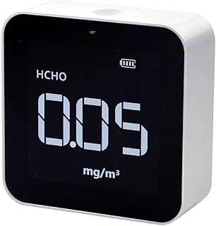 Temtop M10 Air Quality Monitor for PM2.5 HCHO TVOC AQI Professional Electrochemical Sensor Detector Real Time Display Rechargeable Battery