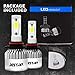 9005 HB3 LED Headlight Bulbs High Beam 6500K Jestar 38W 8000LM Super Bright Cree Chips 9005 LED Fog DRL Light All-in-One Conversion Kit 2 Years Warranty