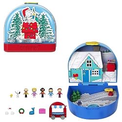 Polly Pocket x Peanuts Collector Compact, Micro Dolls and…