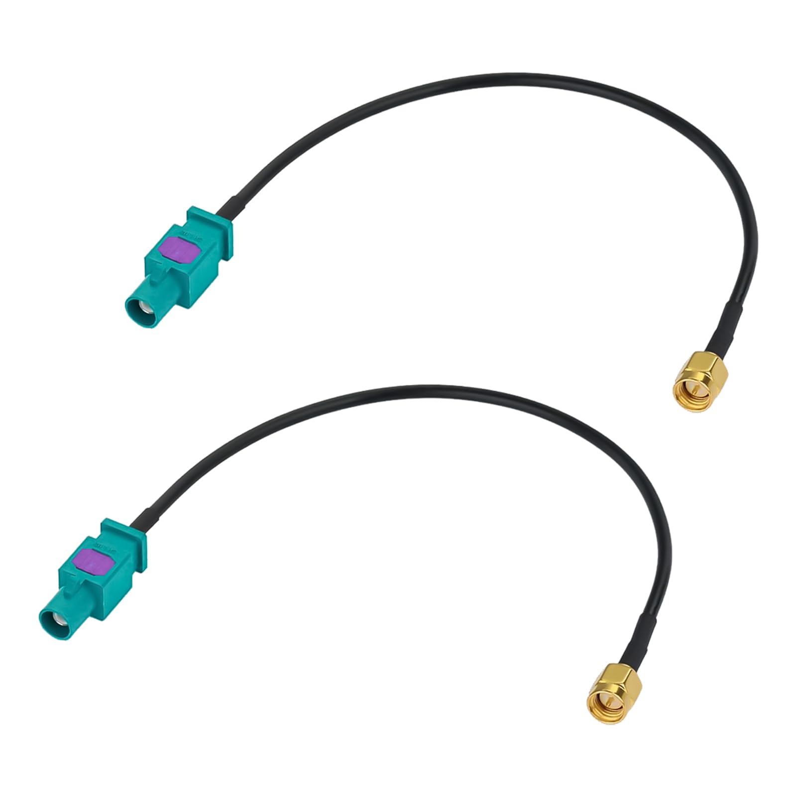 Kabel adapter anteny Fakra Z męski do SMA męski 15 cm GPS Radio AM FM DAB Sirius XM 4G LTE Bluetooth