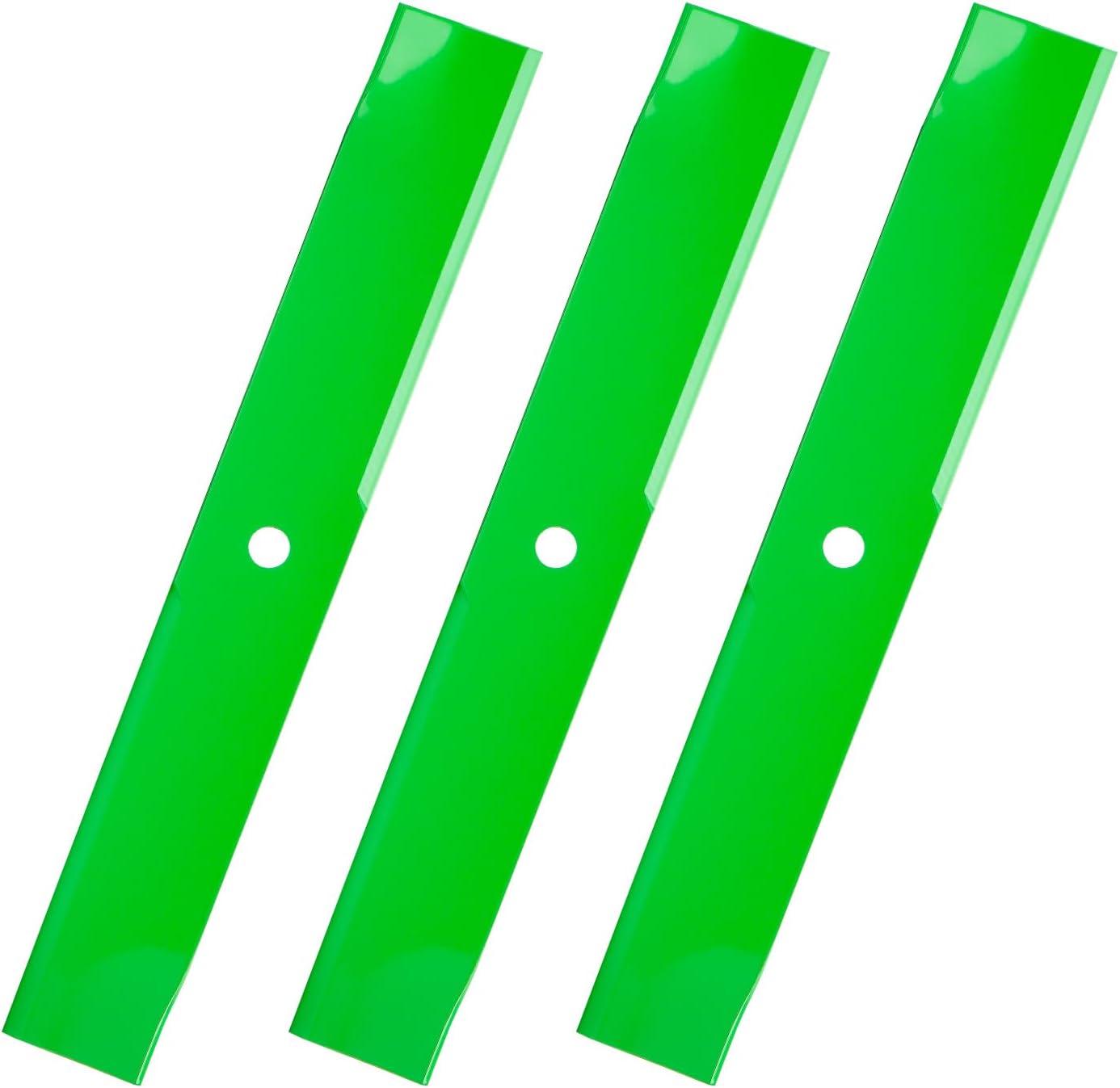 Youxmoto 52 inch Mower Blade Fit for John Deere AM104490, for Ariens PM252H, Zoom 2252 2352 2452 2552, Max Zoom 2552 52, 00273100 00450300 03253800 03399704 04916400 04917900 (Medium Lift), 3 Pack