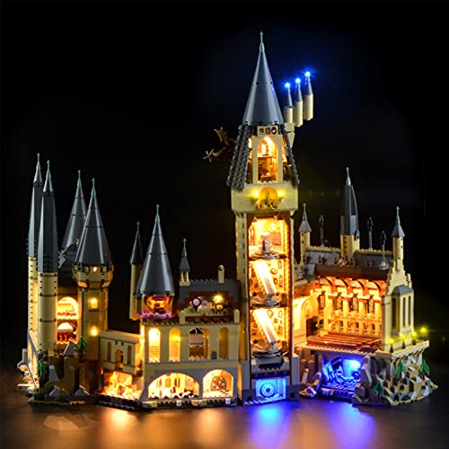 ADMLZQQ Lichtsatz Für Lego 71043, LED-Lichtkit Kompatibel Mit Harry Potter Hogwarts Castle Building Blocks-Modell (Nicht…