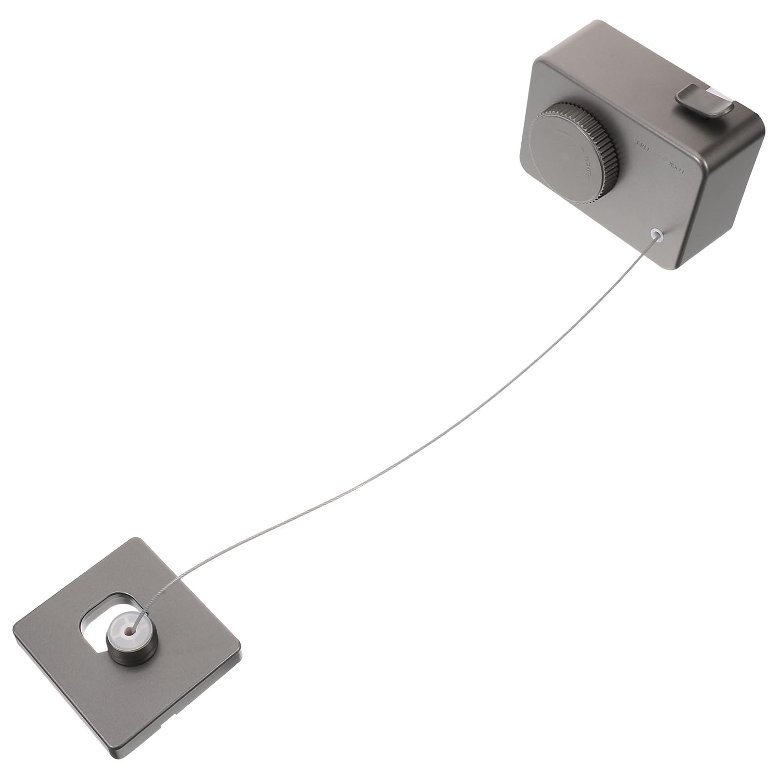 Corda per Stendere i Vestiti Portatile Telescopica da Interno 4,28m in Abs e Acciaio Inossidabile Colore Elegante Resistente per Balcone o Lavanderia