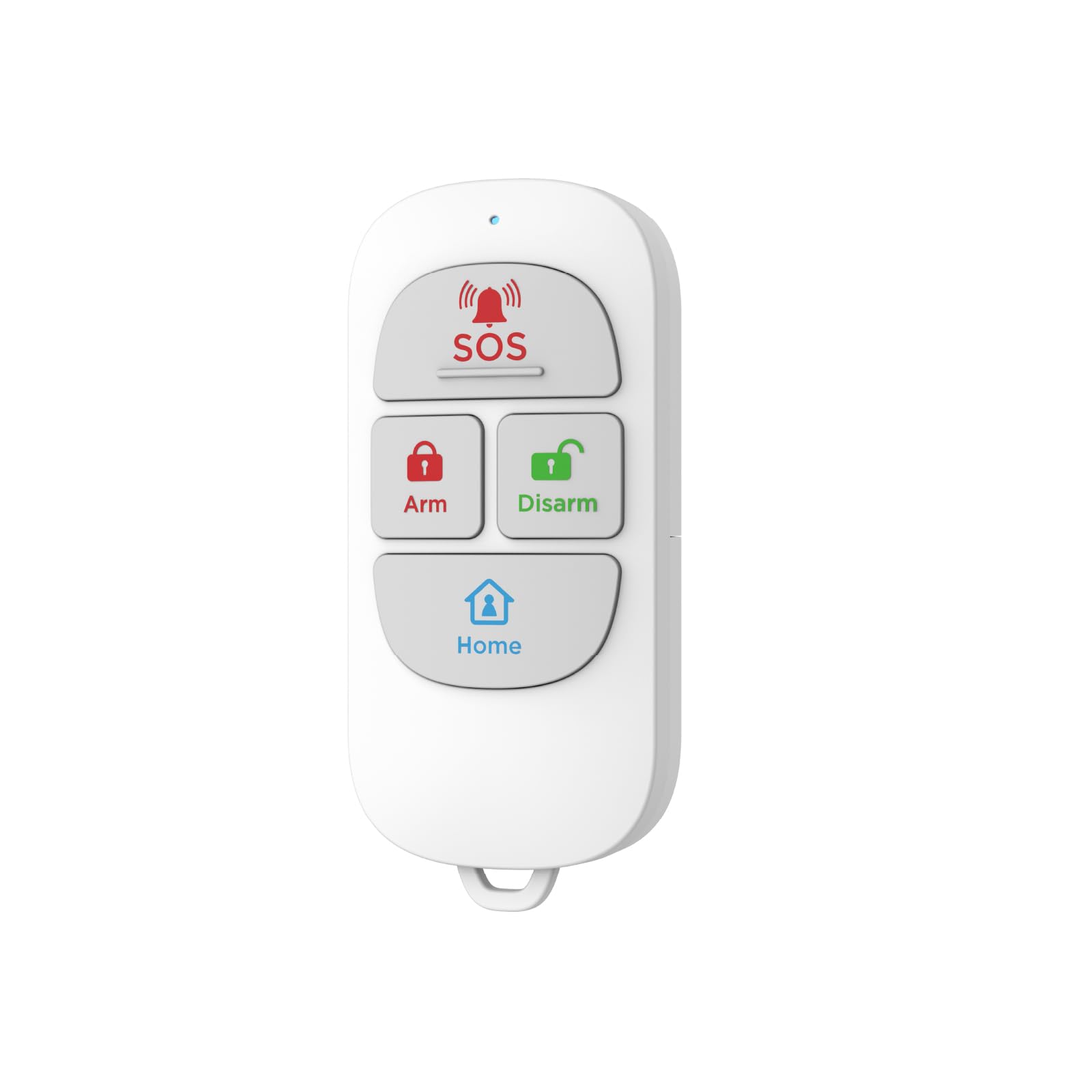 Kit Alarme évolutif 868Mhz connecté WiFi avec sirène intégré 90dB et Flash Lumineux, Sirène extérieure Solaire 90dB, détecteur de Mouvement, détecteur d'ouverture (x2) et télécommande (x2)
