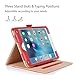 ProCase Cover for iPad Mini 4 Case, Leather Stand Folio Case for 2015 iPad Mini 4th Generation with Multiple Viewing Angles, auto Sleep/Wake, Document Card Pocket -Red