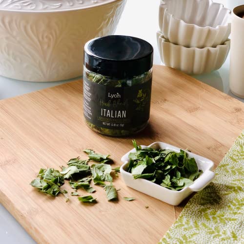 Blend/Mix de Temperos Lyoh - Itália 5g. Manjerona, Sálvia, Alecrim, Manjericão e Tomilho