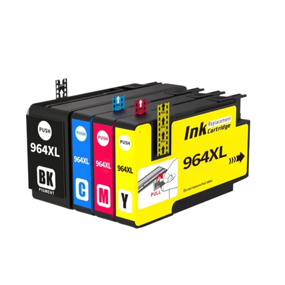 Cartouche d'encre 964 de remplacement pour les devoirs et le télétravail sur OfficeJet Pro 9015 - 2