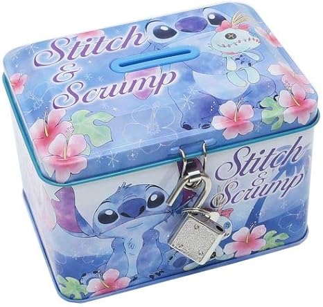 Amazon スティッチ 貯金箱 鍵付き缶バンク ディズニー グッズ 貯金箱 おもちゃ Amazon スティッチ 貯金箱 鍵付き缶バンク ディズニー グッズ 貯金箱 おもちゃ