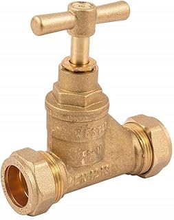 COMAP 10002 22mm Brass Compression Stopcock V...,