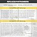 DC97-16509B Washer Flange Shaft Assembly Compatible with Samsung Washing Machine, with DC60-40137A Spider Hex Bolt (6 Pack) Replace DC97-16509B DC97-16509A PS4221666 3282591, 2 Year Warranty
