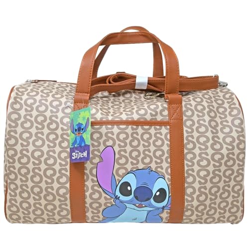 Sac de voyage pour fille Disney beige pour ranger facilement toutes ses affaires