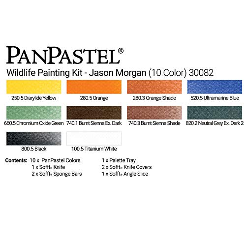 PanPastel Ultra Soft Artist Pastel Set 9ml 7/Pkg, Wildlife Painting, 1 Count (Pack of 1) - Image 3