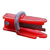 Multifunctional Gardening Thump Knife Picking Tea Leaves Thumb Knife Used for Farm Garden Orchard Pinch Beard Hand Tools Non Slip Thumb for Vegetable Trimming, Picking Fruits(Red, 4pcs)