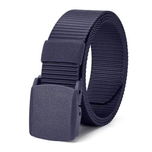 Image of JASGOOD Nylon Canvas Breathable Military Tactical Men Waist Belt With Plastic Buckle
