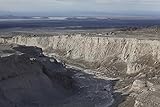 Posterazzi October 20 2013-Deep erosion gulley in heavily eroded pyroclastic flow deposits Shiveluch Volcano Kamchatka Russia Poster Print, (17 x 11)