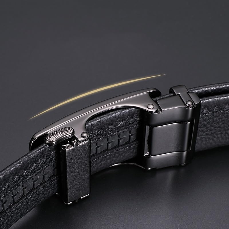 JSEIAJB Belt Men's Belt Men's Business Cowhide Belt Men's Belt(105cm)4