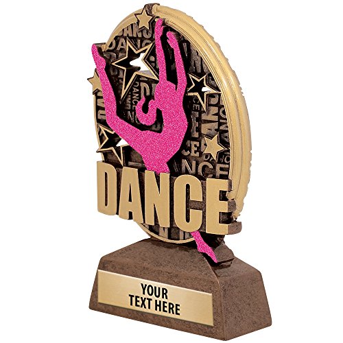 Escultura de danza de 5 1/4 pulgadas Crown Awards miniatura 3