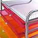 Giantex 10 Drawer Rolling Storage Cart Scrapbook Paper Office School Organizer (Multicolor)
