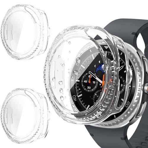 Evita arañazos en Samsung Galaxy Watch 8 Classic 46mm con esta funda rígida transparente
