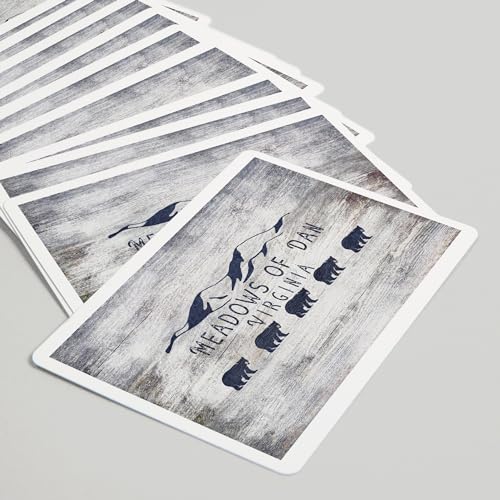 Baraja de cartas Póker Meadows of Dan Virginia 52 piezas miniatura 5