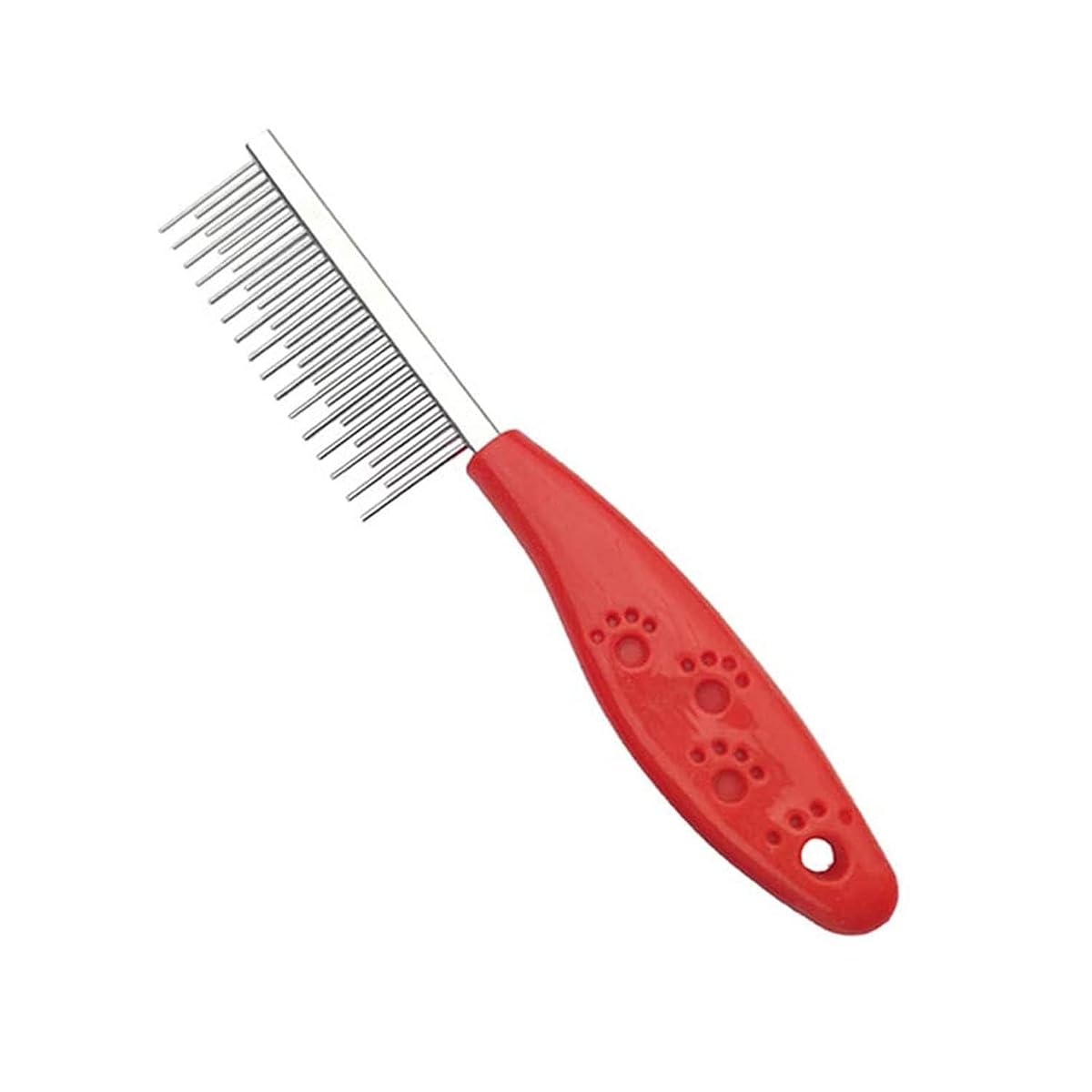 RvPaws Pet Combs, Grooming Comb for Dog & Cat, Short and Long Teeth Deshedding