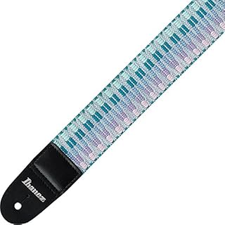 Ibanez GSB50-C5 Sangle tressée pour guitare, Bleu - Les Beatles, Paul McCartney, John Lennon, RIngo Starr, George Harrison Ibanez GSB50-C5 Sangle tressée pour guitare, Bleu – Image 2