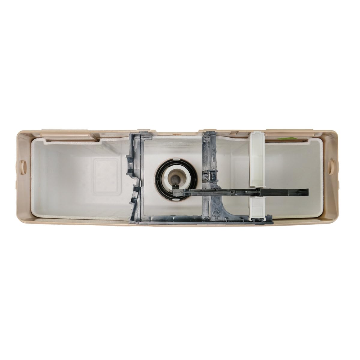 Belvit WC Spülkasten 3-9L Aufputzspülkasten, Bahama Beige