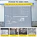 Vevor PVC Strip Door Curtain 148 Feet Length X 7.8 Inches Width, Vinyl Door Strip 1 Roll, Plastic Strip Curtain 0.08 Inch Thickness, for Freezer Warehouse Doors - Amazon.com