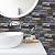 artfanke 30 Sheets Peel and Stick Kitchen Backsplash Tile Stickers, 6"x 12" Slab Marble Self Adhesive Retro Subway Wall Tiles Panel fDecal or Kitchen Bathroom (Red Purple Rock)