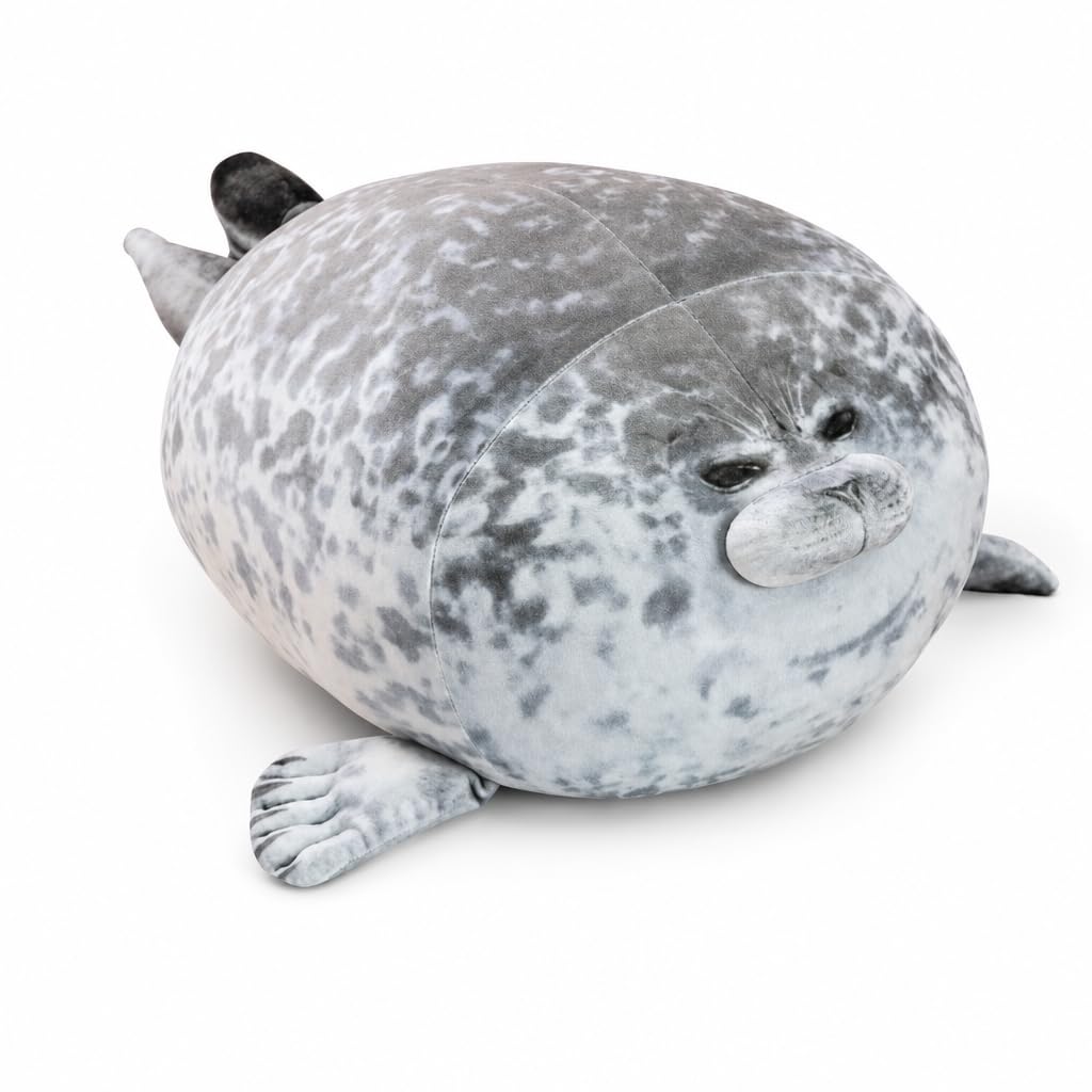 Seal Plush,Seal plushie Soft Stuffed Animal Companion for Home and Office