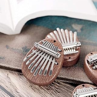 Générique Mini Doigt Kalimba Pouce Piano Mini 8 Touches Kalimba en Forme de Goutte Acajou Pouce Piano Instrument… - Les Beatles, Paul McCartney, John Lennon, RIngo Starr, George Harrison Générique Mini Doigt Kalimba Pouce Piano Mini 8 Touches Kalimba en Forme de Goutte Acajou Pouce Piano Instrument… – Image 6