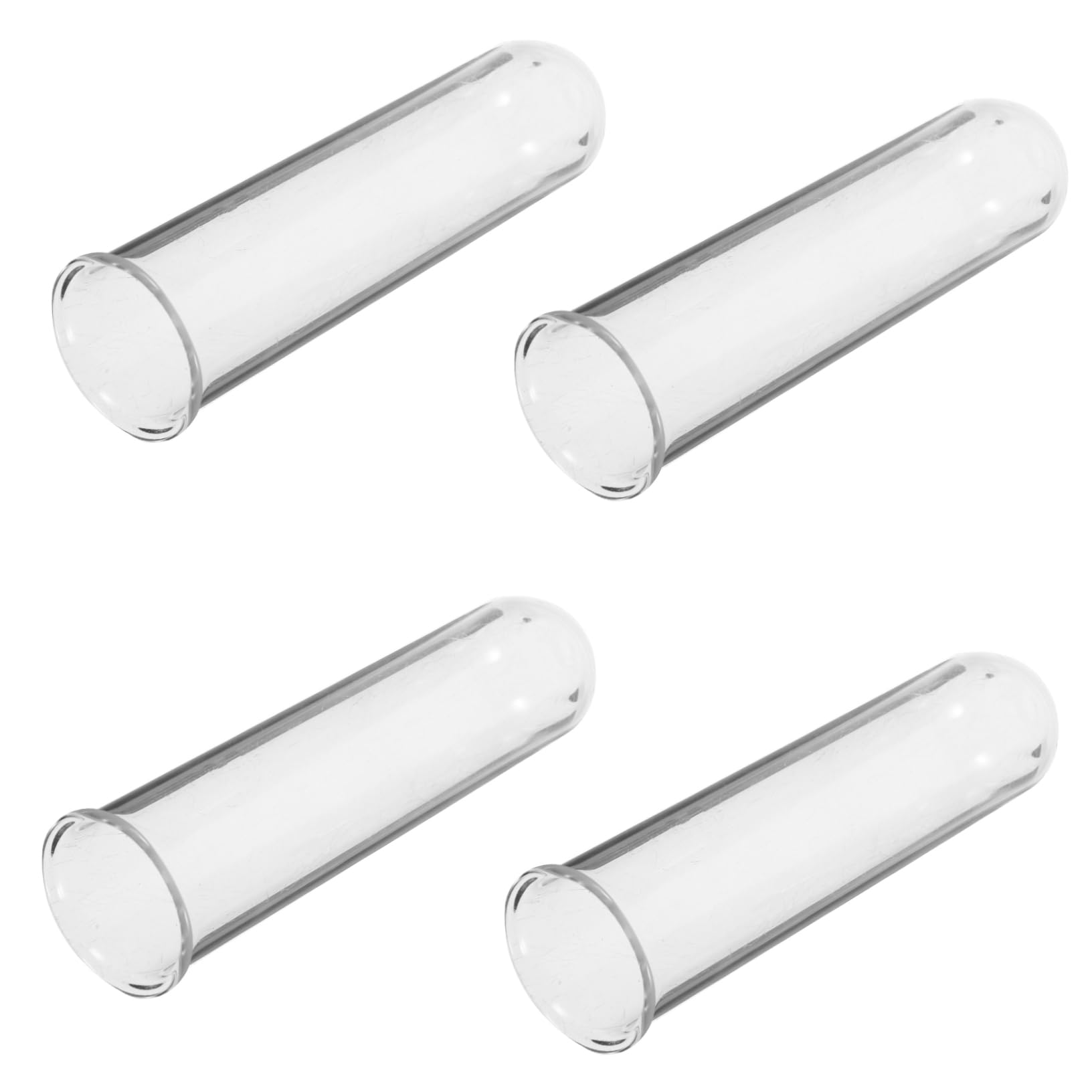 12pièces Vase Verre Hydroponique Transparent De Tubes De Propagation pour Plantes Décoration Moderne De Bureau Et Maison pour Arrangement Floral Et Culture De Plantes Aquatiques