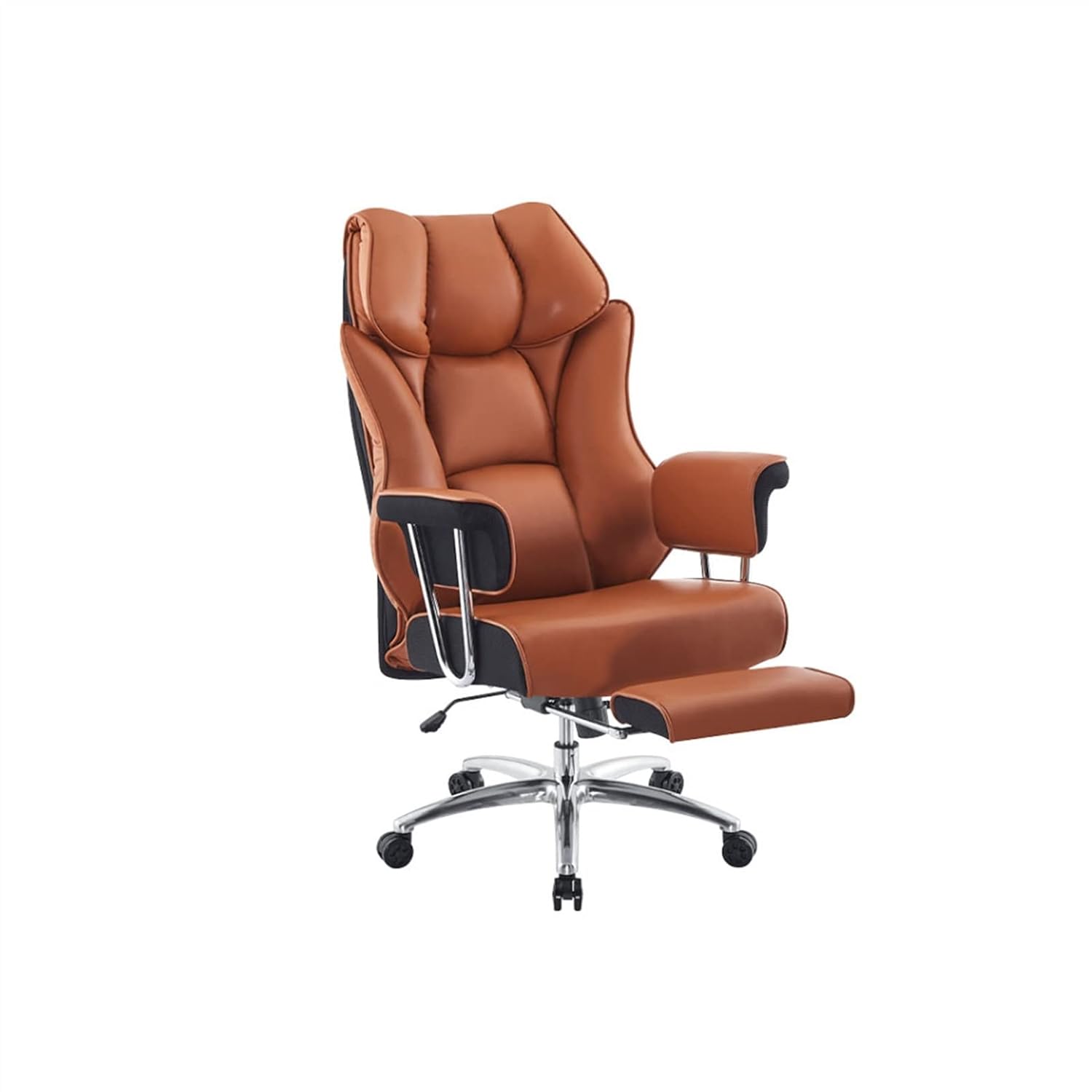 Home Office Chairs Desk Chairs Computer Gaming Chairs Backrest Chair with Footstool Leather Chair