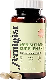 HERsutism Supplement, Spearmint Zinc Capsules for Facial Hair Reduction, Hirsutism Natural Androgen Blocker, PCOS Support, Hormone Balance Aid for Women, Herbal Solution for Excess Growth