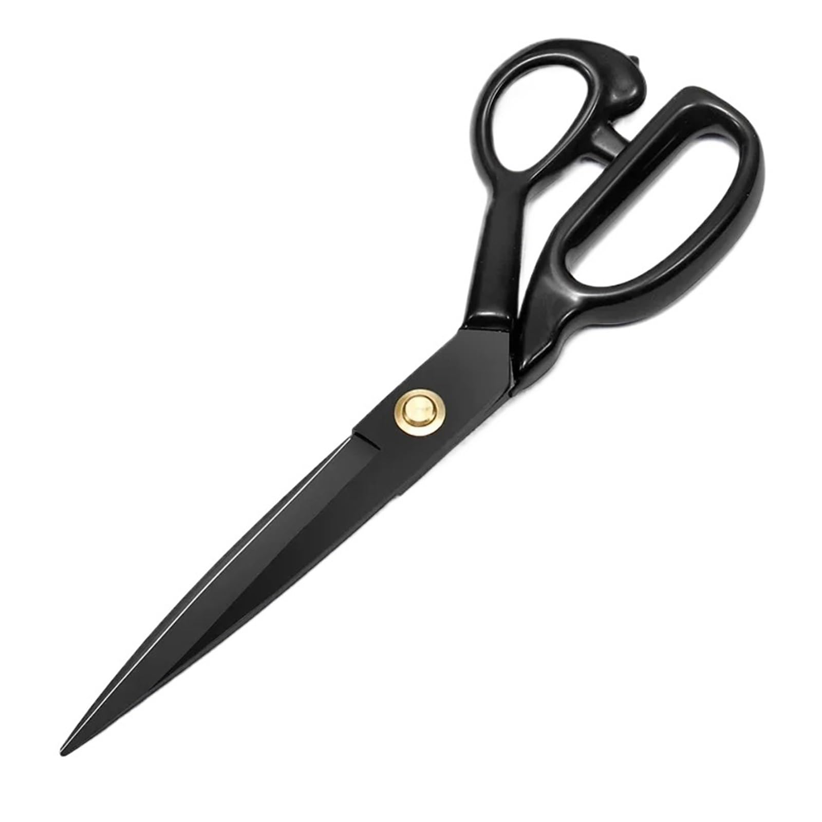 Tijeras de sastre for cortar tela for cuero, tijeras costura afiladas for el hogar(10inch-Black)