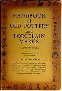 Hardcover Handbook of Old Pottery and Porcelain Marks. Nearly 4000 Marks [German] Book