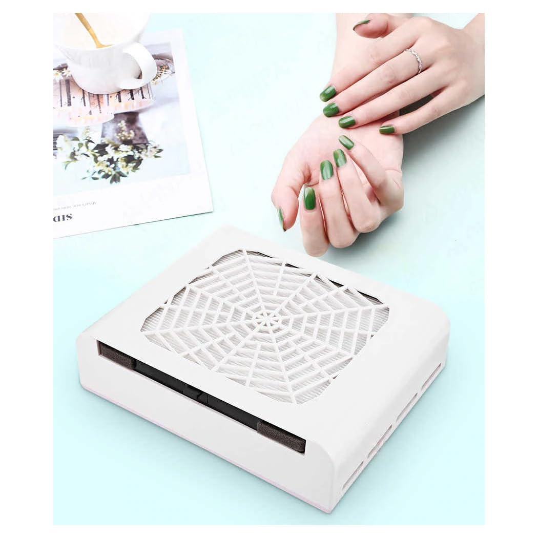 Trade Shop - Aspirazione Per Unghie Manicure Pedicure Da Tavolo 40 Watt Estetista 858-15
