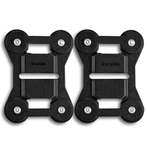 Boblov Body Camera Magnet Mount, 6Pcs/8Pcs Magnets Optional, Universal Magnetic Suction Back Clip, Make From Black Silica,Stick To Clothes For Universal All Brand Body Camera #TOP7