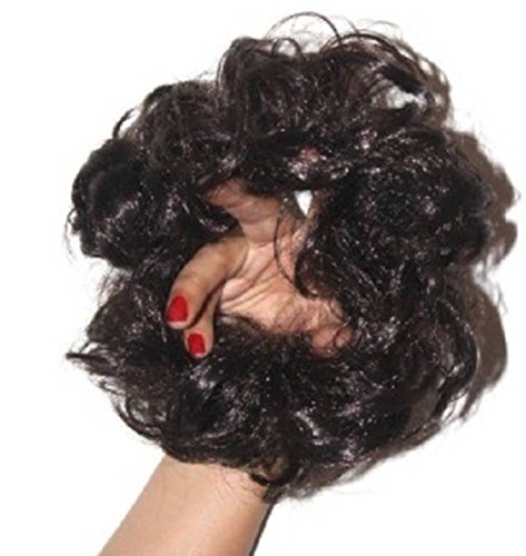 Image of Air Flow Natural Looing Realistic Black Hair Extension Long Hair Silky With Free Wig Comb (Mega Bun Combo)