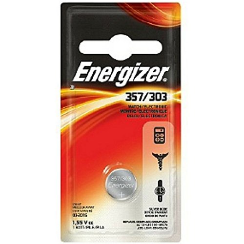 Batería de Reloj Energizer 1.55V 357/303 Pack x5