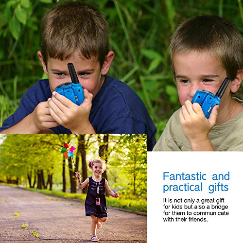 Walkie Talkies For Kids 22 Channels 2 Way Radios Toy With Backlit Lcd Flashlight, 3-12 Year Old Boys Girls Gifts Toys 3 Miles Range For Outside, Camping, Hiking #TOP2