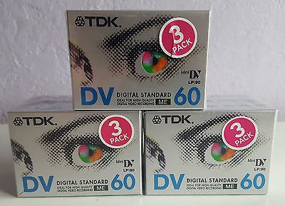 TDK DVM 60 Cintas en Blanco