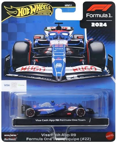 Hot Wheels Set de 6 Autos Fórmula 1 2024 Escala 1:64 miniatura 6